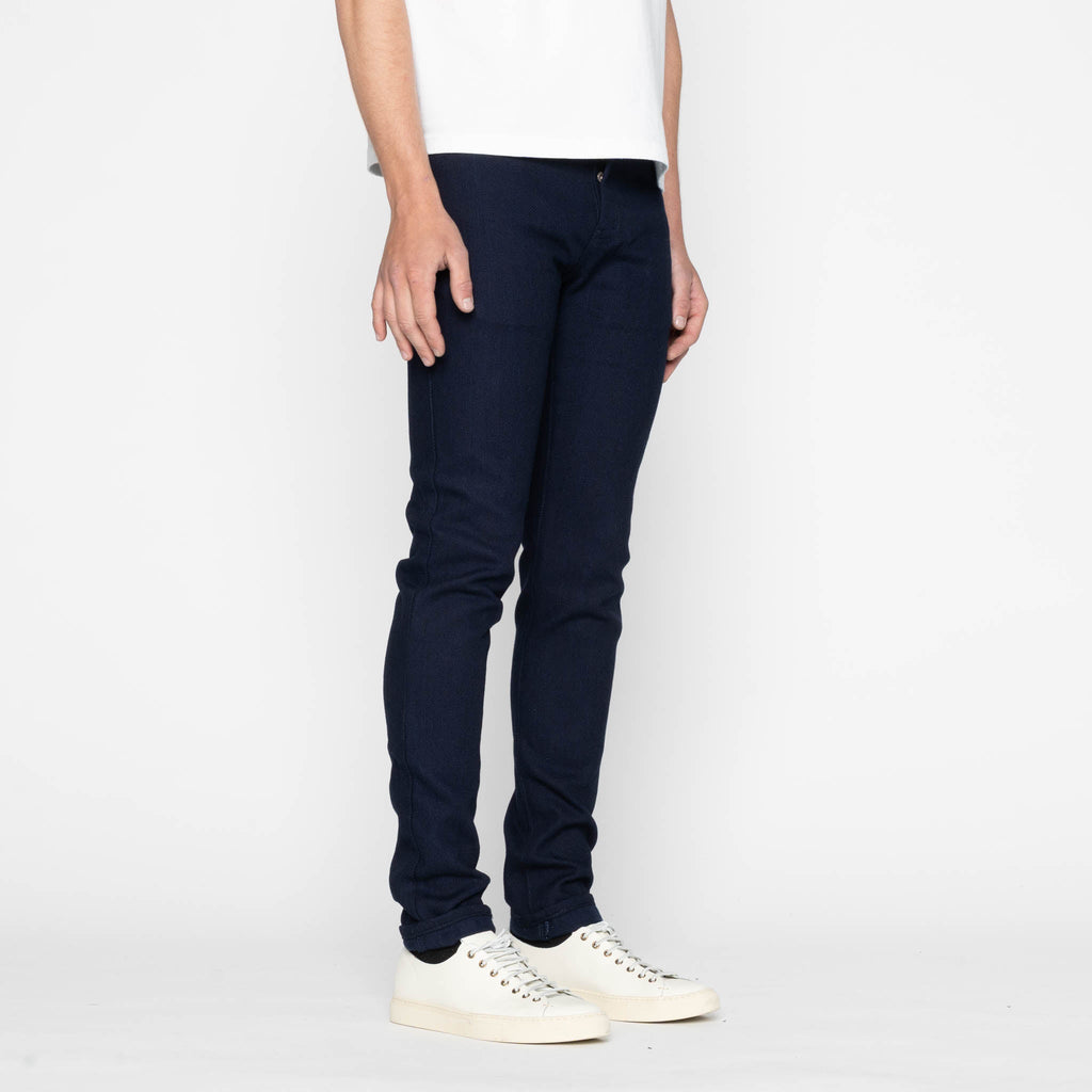 Super Guy - Maekake Dobby - Indigo by Naked & Famous Denim