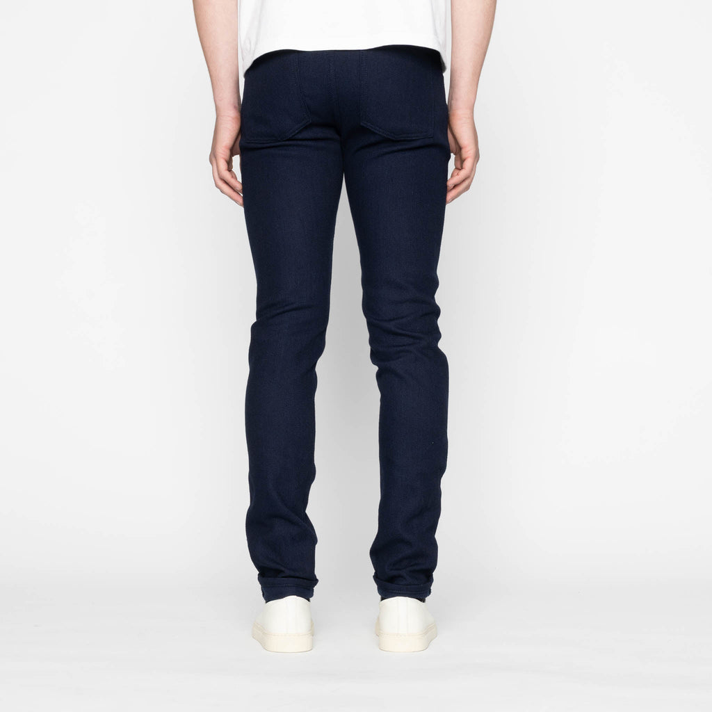 Super Guy - Maekake Dobby - Indigo by Naked & Famous Denim