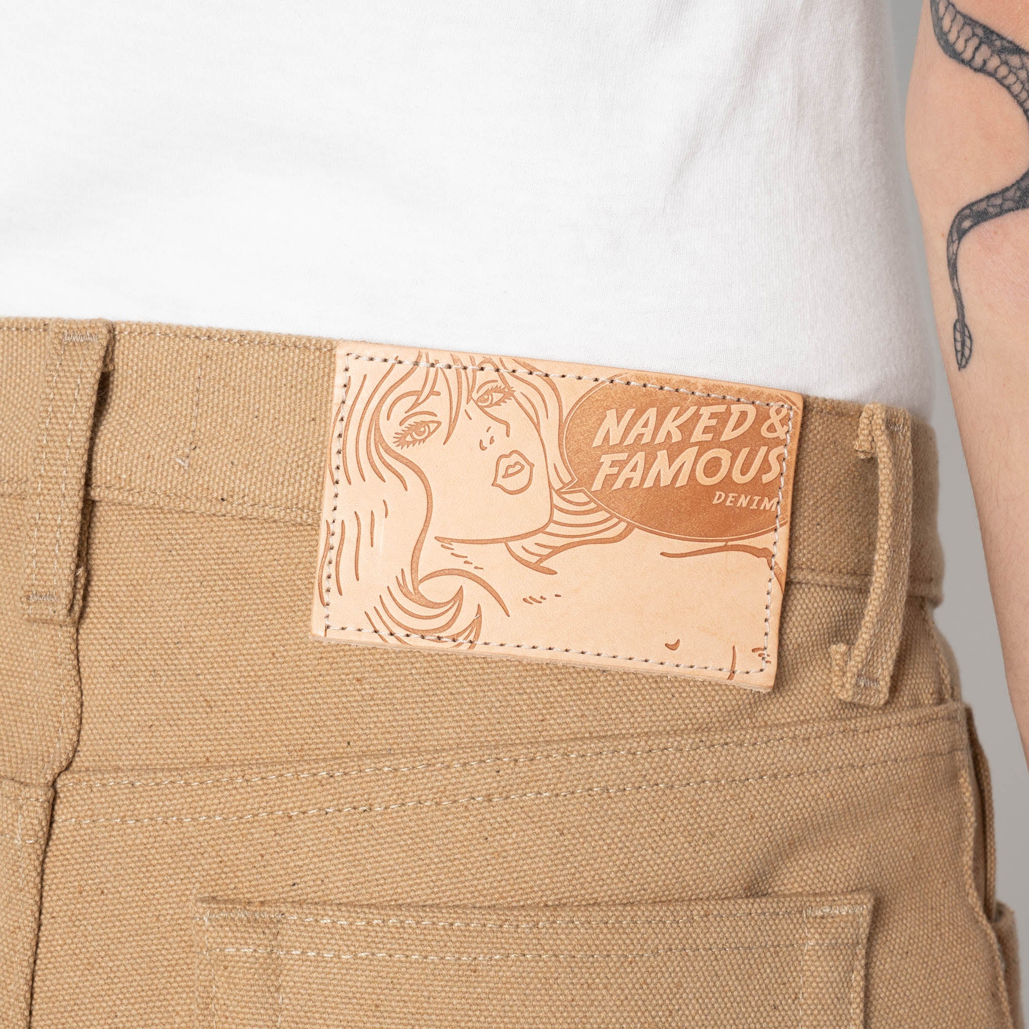 Weird Guy - Fat Fox Selvedge - Brown
