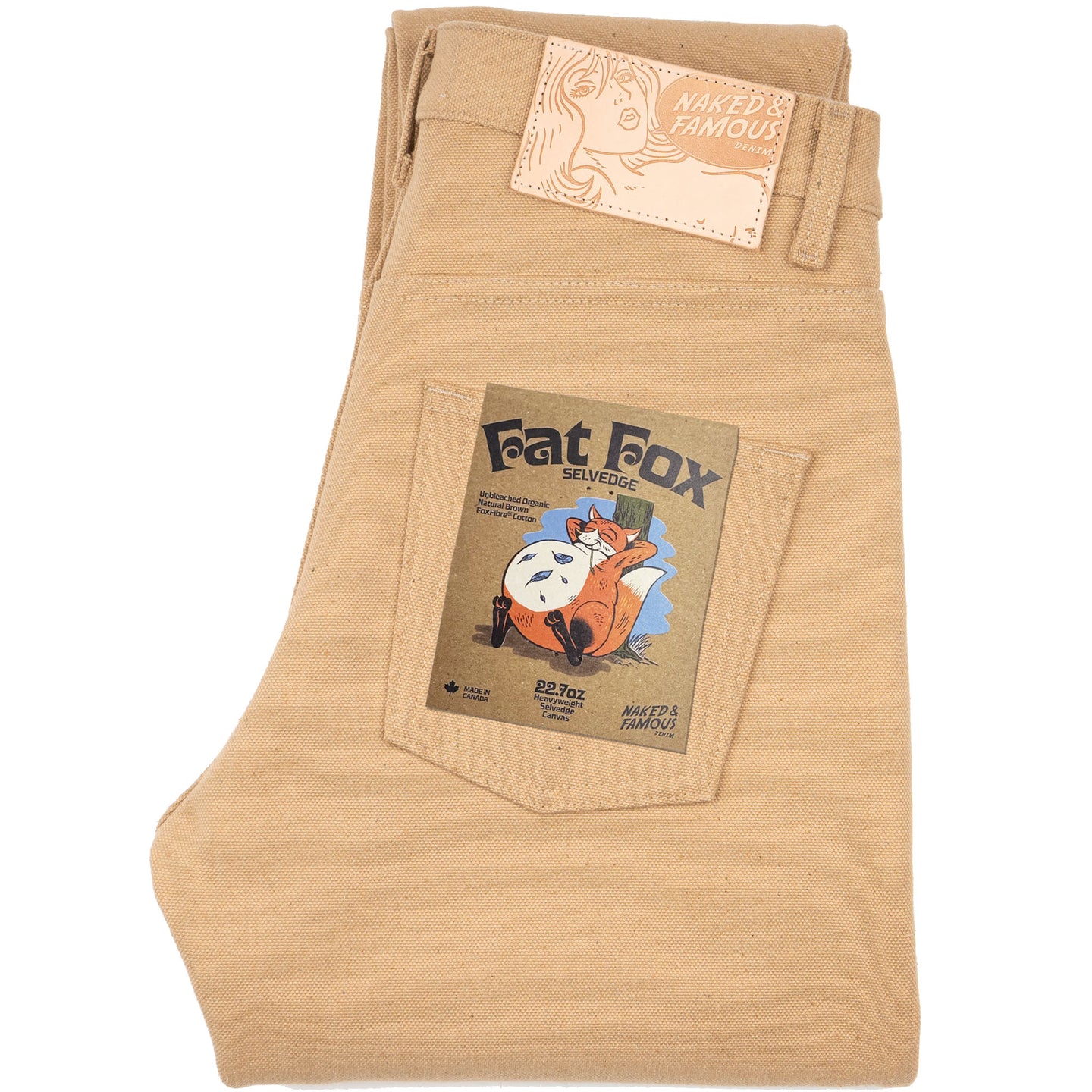 Easy Guy - Fat Fox Selvedge - Brown