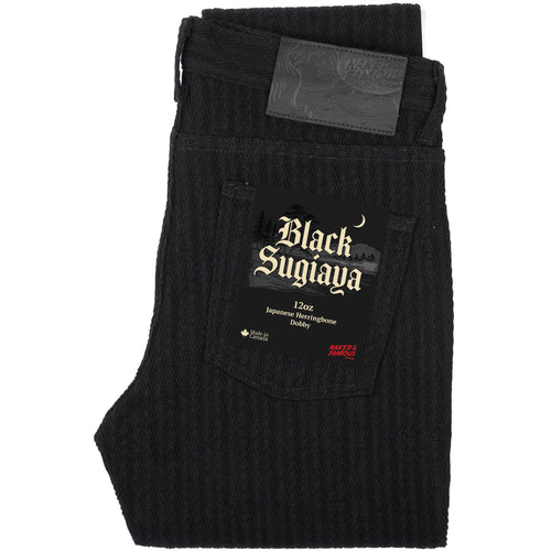 Super Guy - Black Sugiaya by Naked & Famous Denim