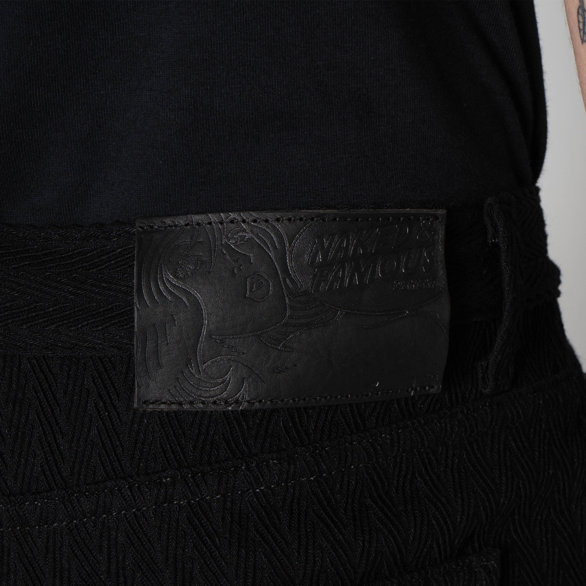 Super Guy - Black Sugiaya by Naked & Famous Denim