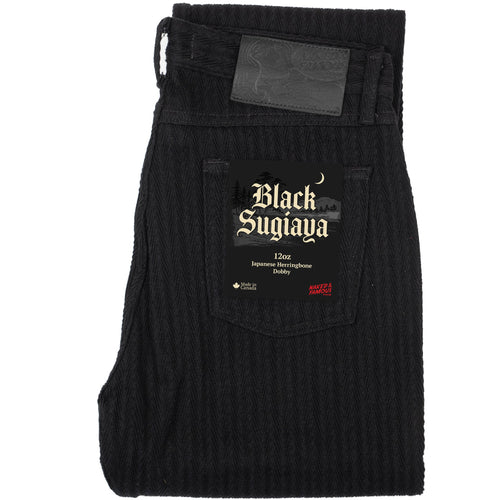 Weird Guy - Black Sugiaya by Naked & Famous Denim