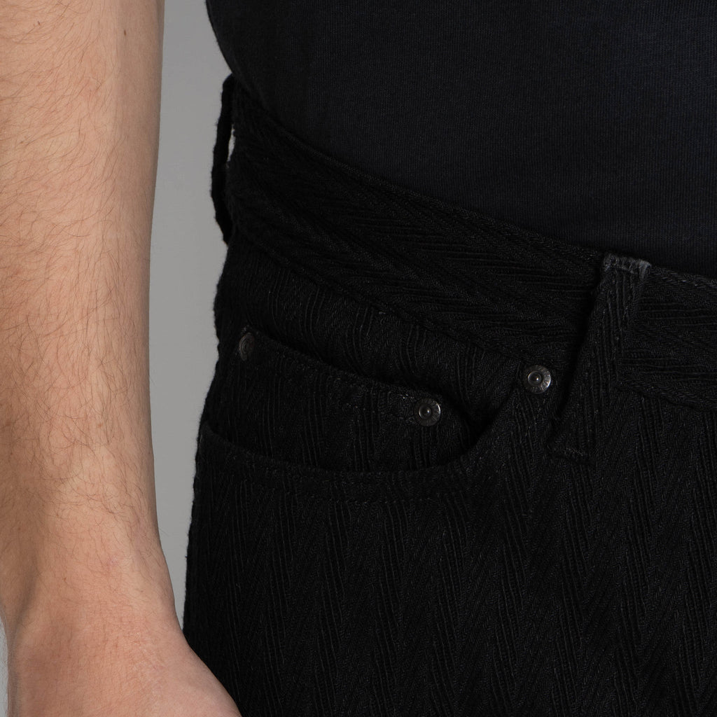Weird Guy - Black Sugiaya by Naked & Famous Denim