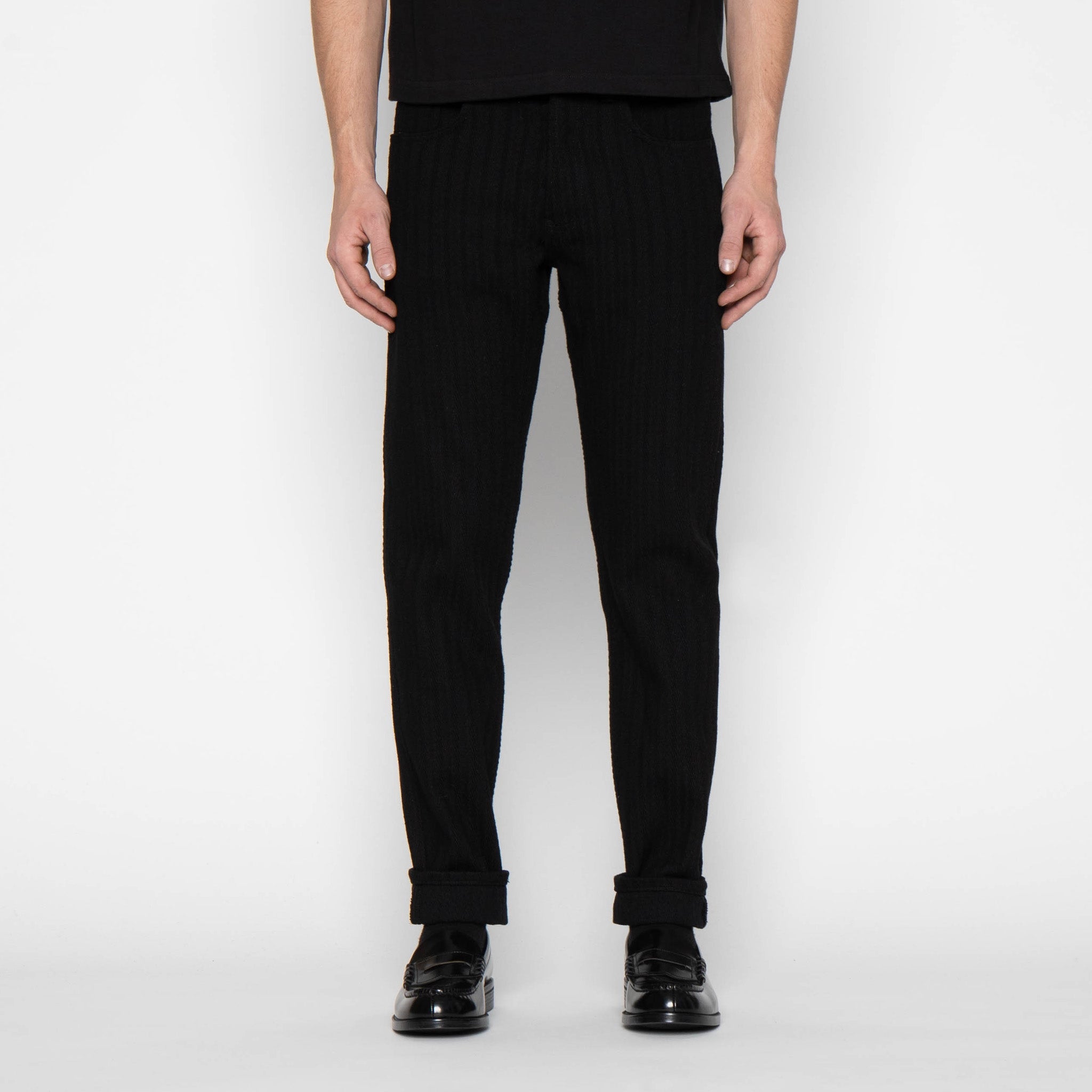 Easy Guy - Black Sugiaya by Naked & Famous Denim