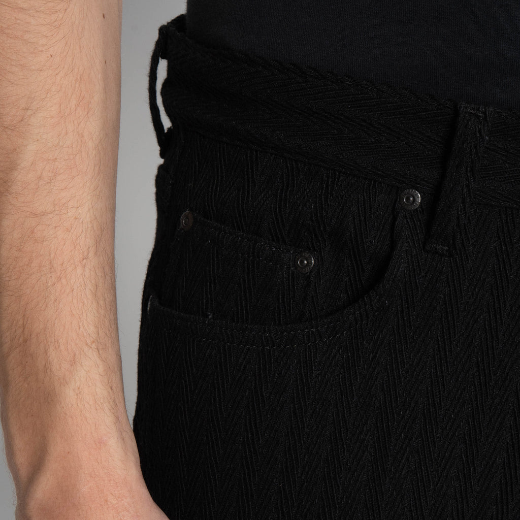 Easy Guy - Black Sugiaya by Naked & Famous Denim