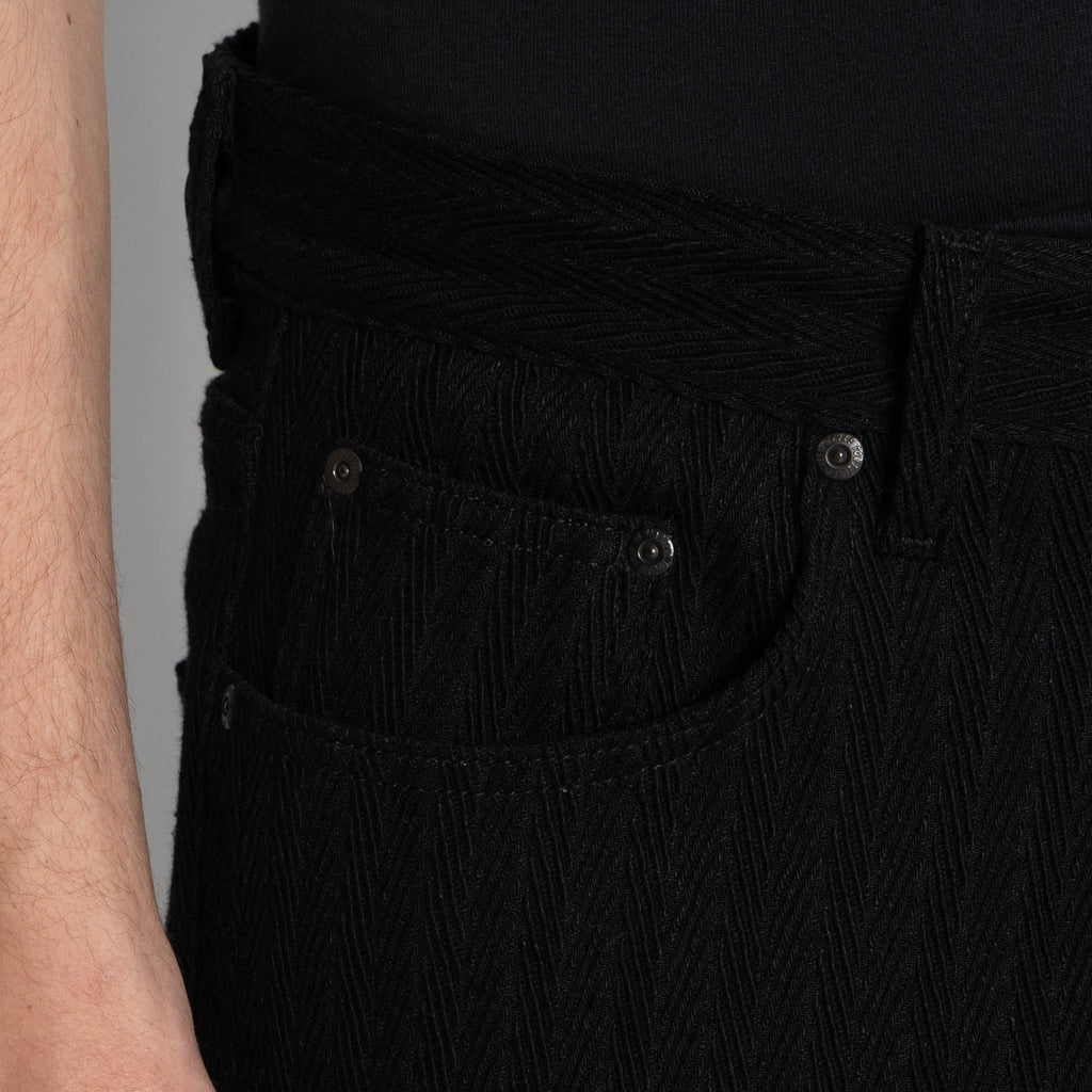 Strong Guy - Black Sugiaya by Naked & Famous Denim