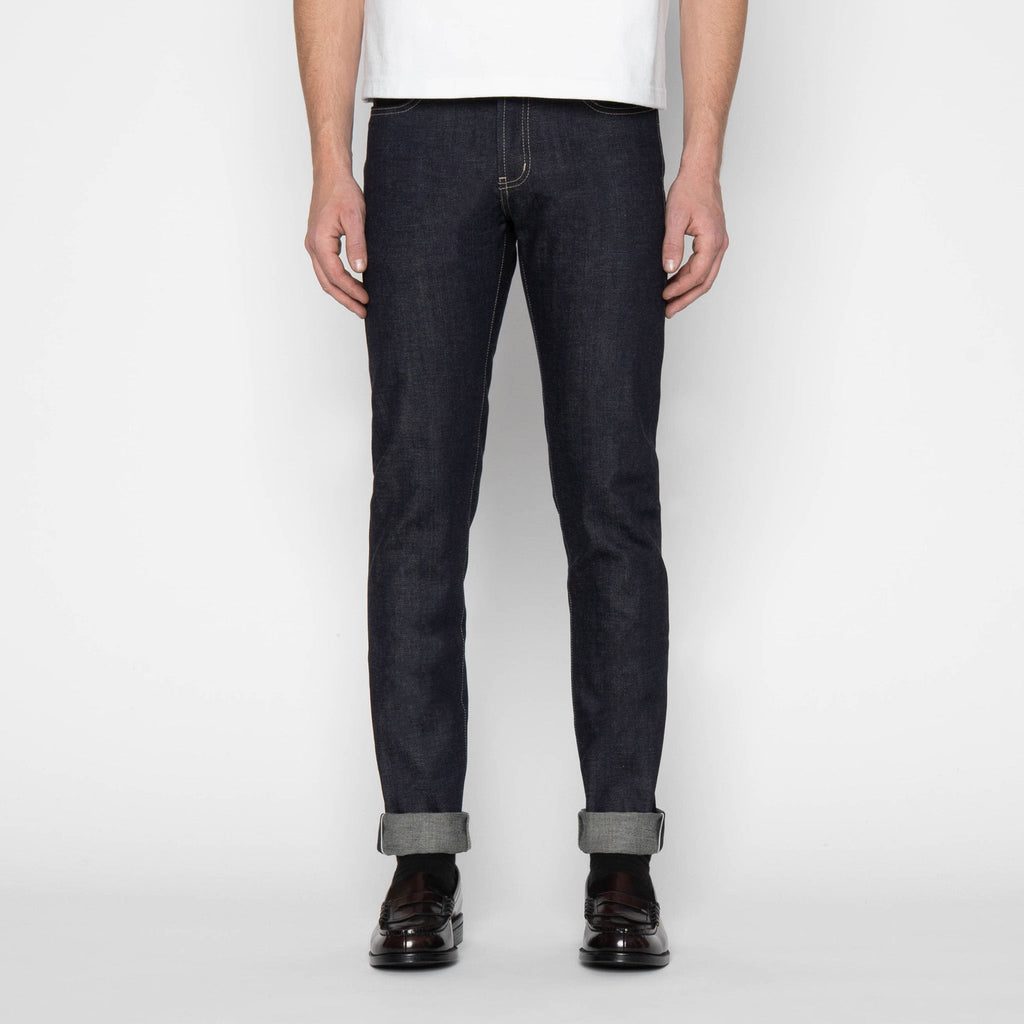 Super Guy - Fox Fibre Green Weft by Naked & Famous Denim