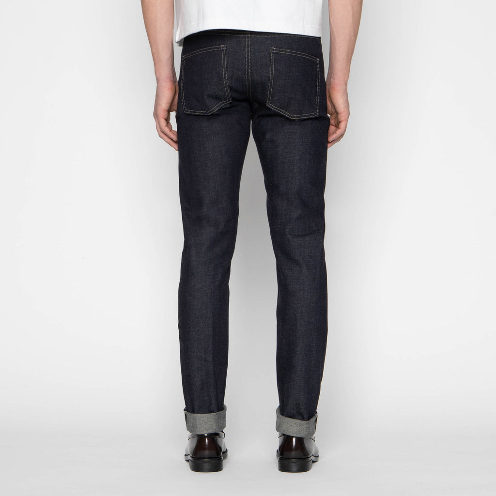 Super Guy - Fox Fibre Green Weft by Naked & Famous Denim