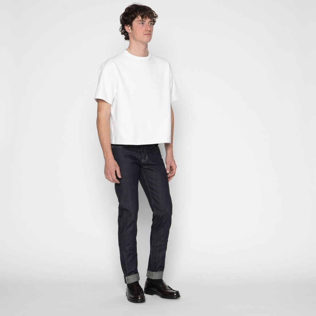 Super Guy - Fox Fibre Green Weft by Naked & Famous Denim