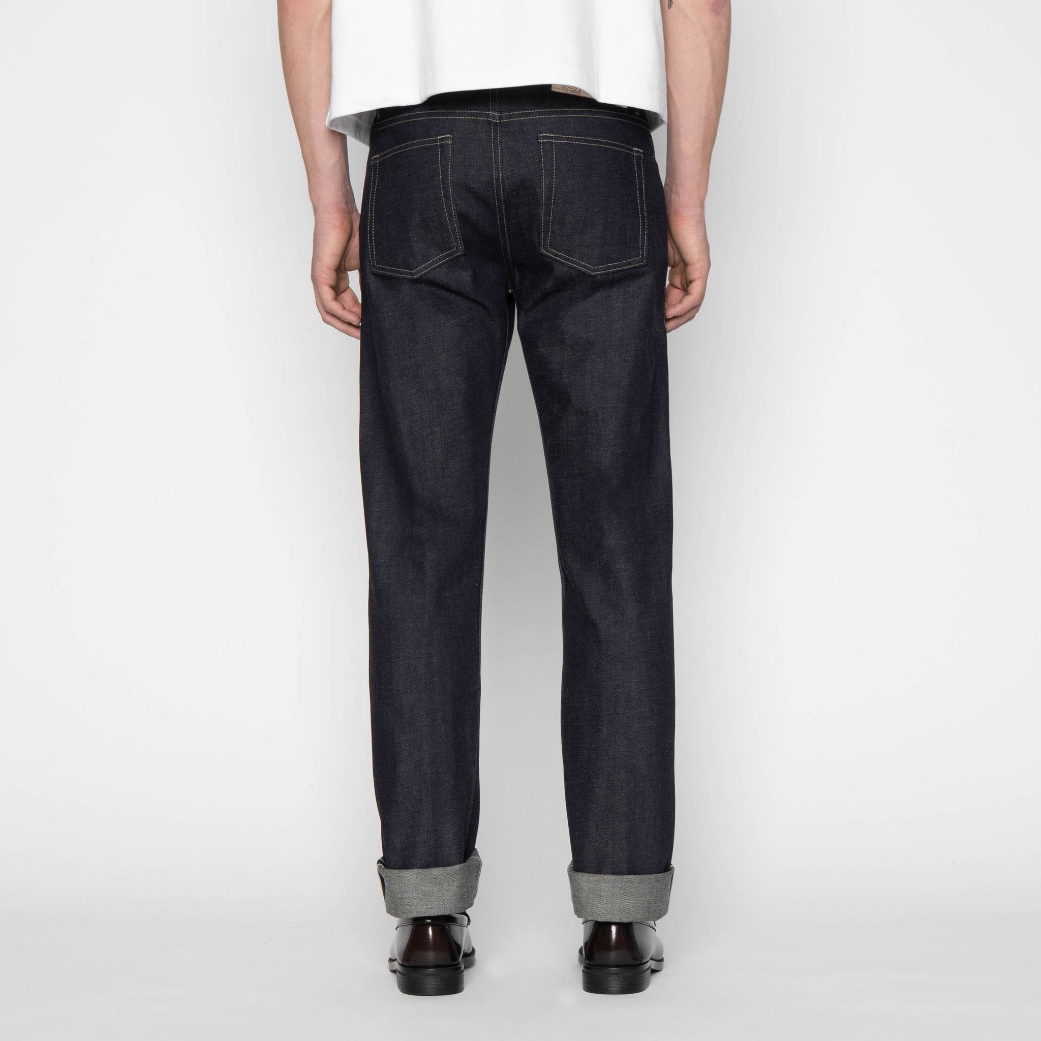 Weird Guy - Fox Fibre Green Weft by Naked & Famous Denim