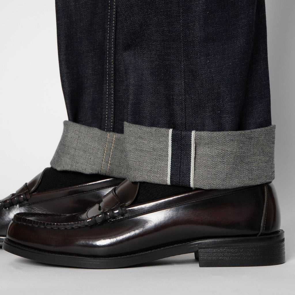 Weird Guy - Fox Fibre Green Weft by Naked & Famous Denim