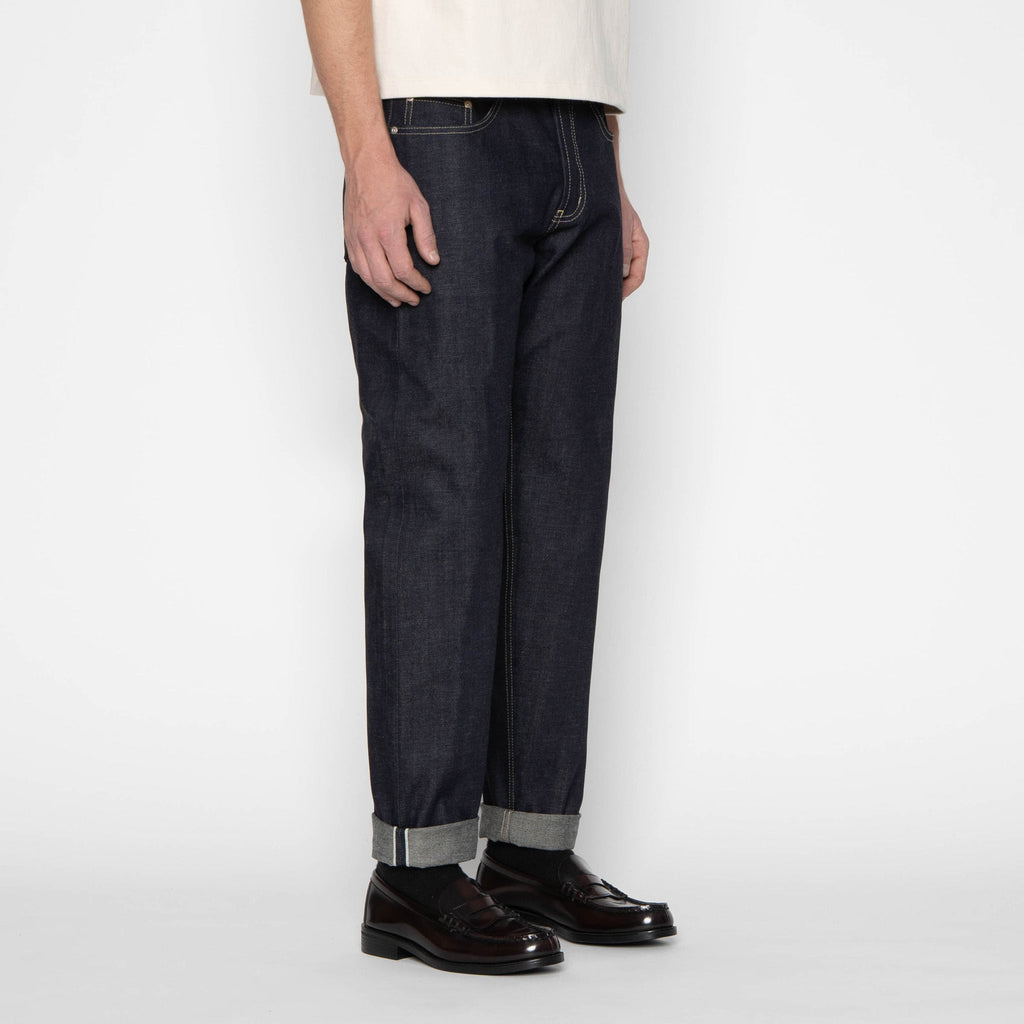 Easy Guy - Fox Fibre Green Weft by Naked & Famous Denim
