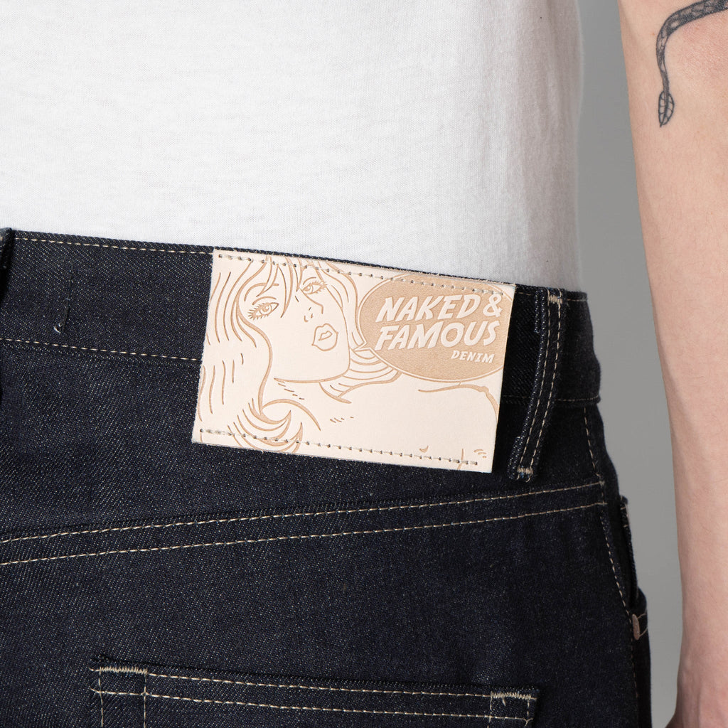 Easy Guy - Fox Fibre Green Weft by Naked & Famous Denim