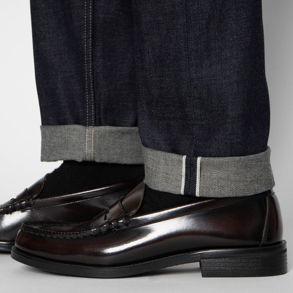 Easy Guy - Fox Fibre Green Weft by Naked & Famous Denim