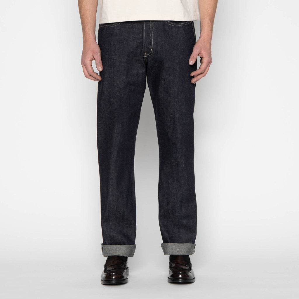 True Guy - Fox Fibre Green Weft by Naked & Famous Denim