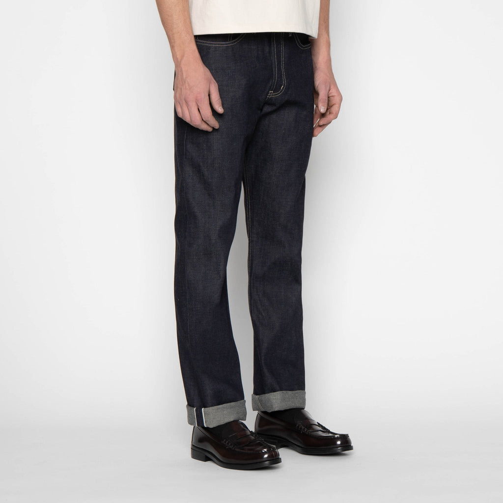 True Guy - Fox Fibre Green Weft by Naked & Famous Denim