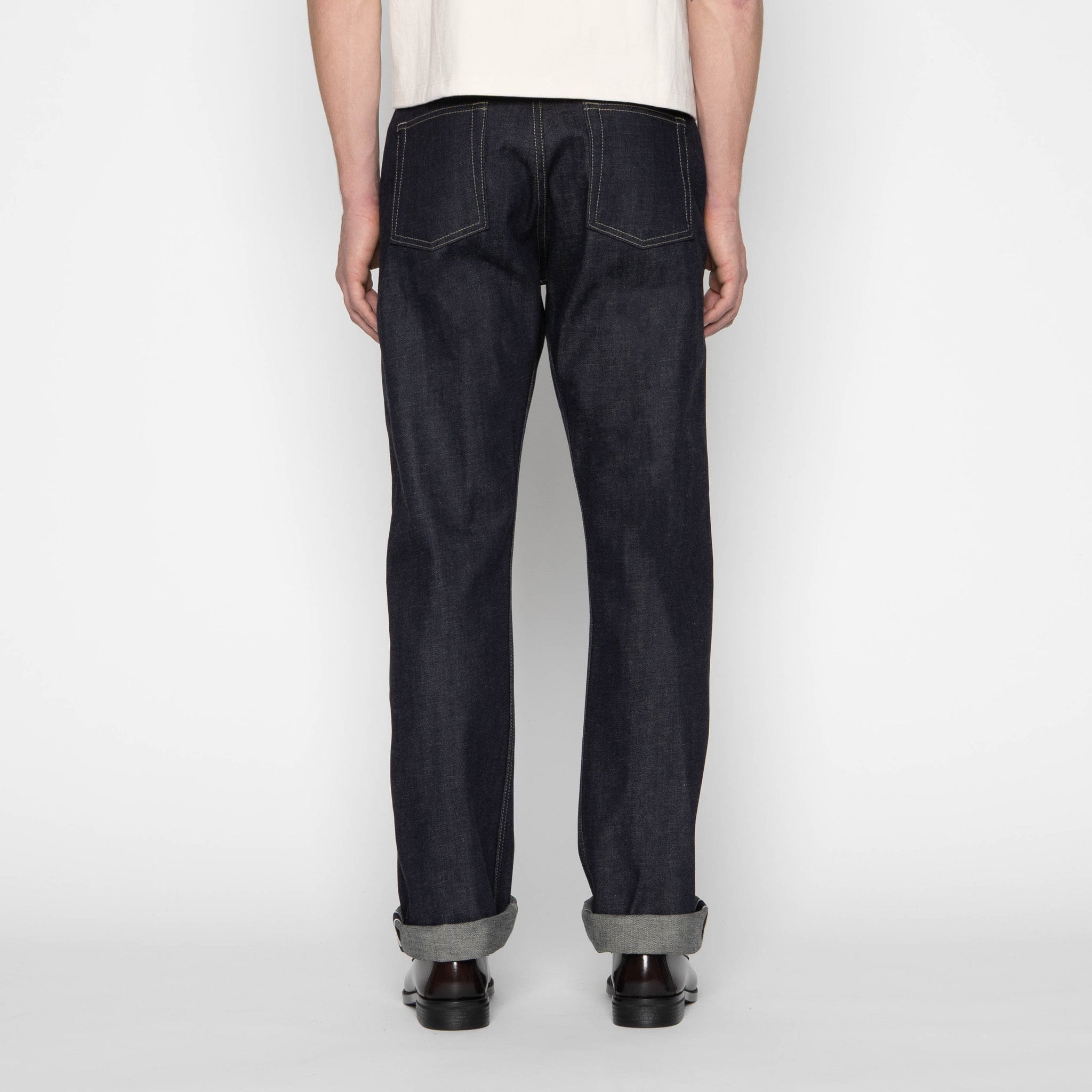 True Guy - Fox Fibre Green Weft by Naked & Famous Denim