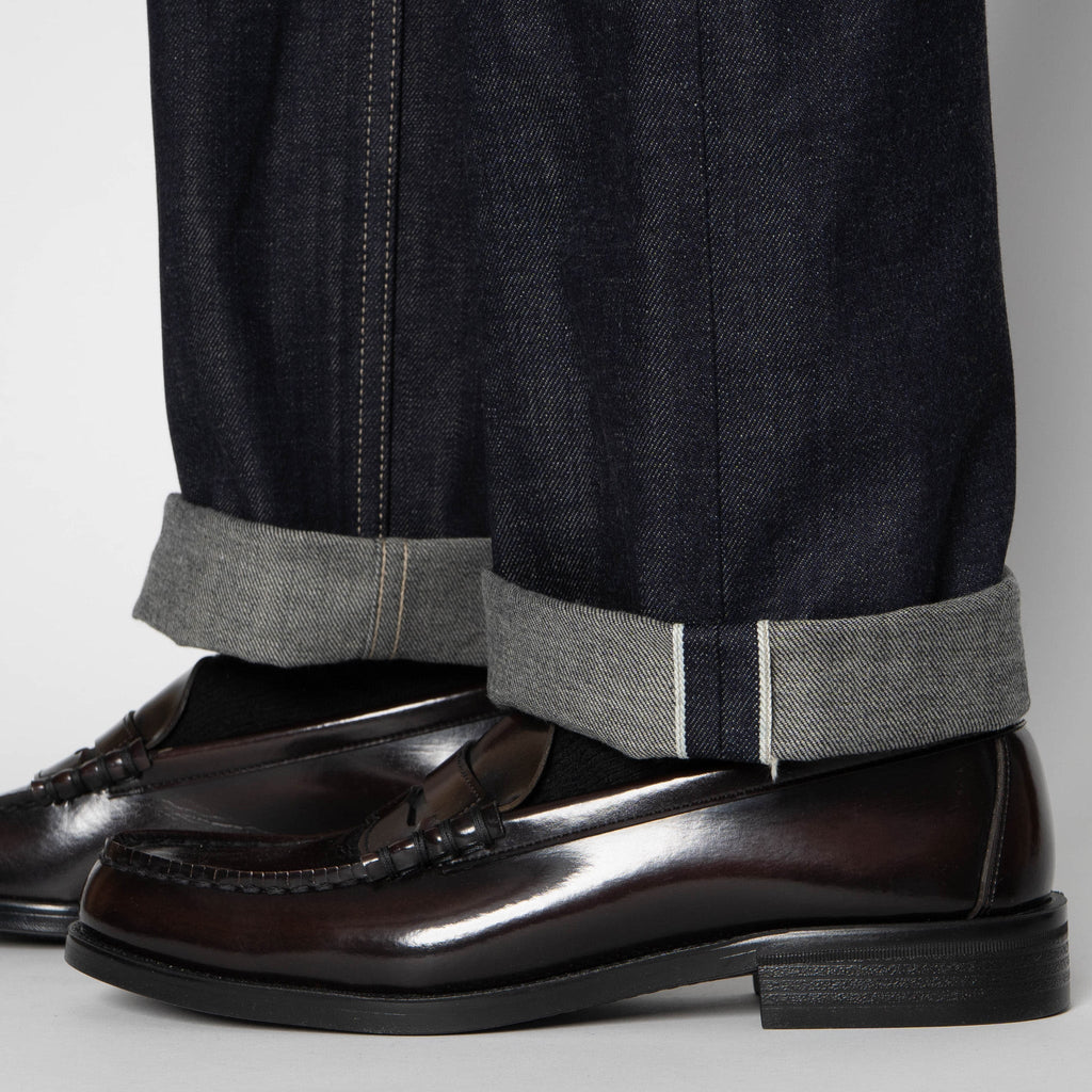 True Guy - Fox Fibre Green Weft by Naked & Famous Denim