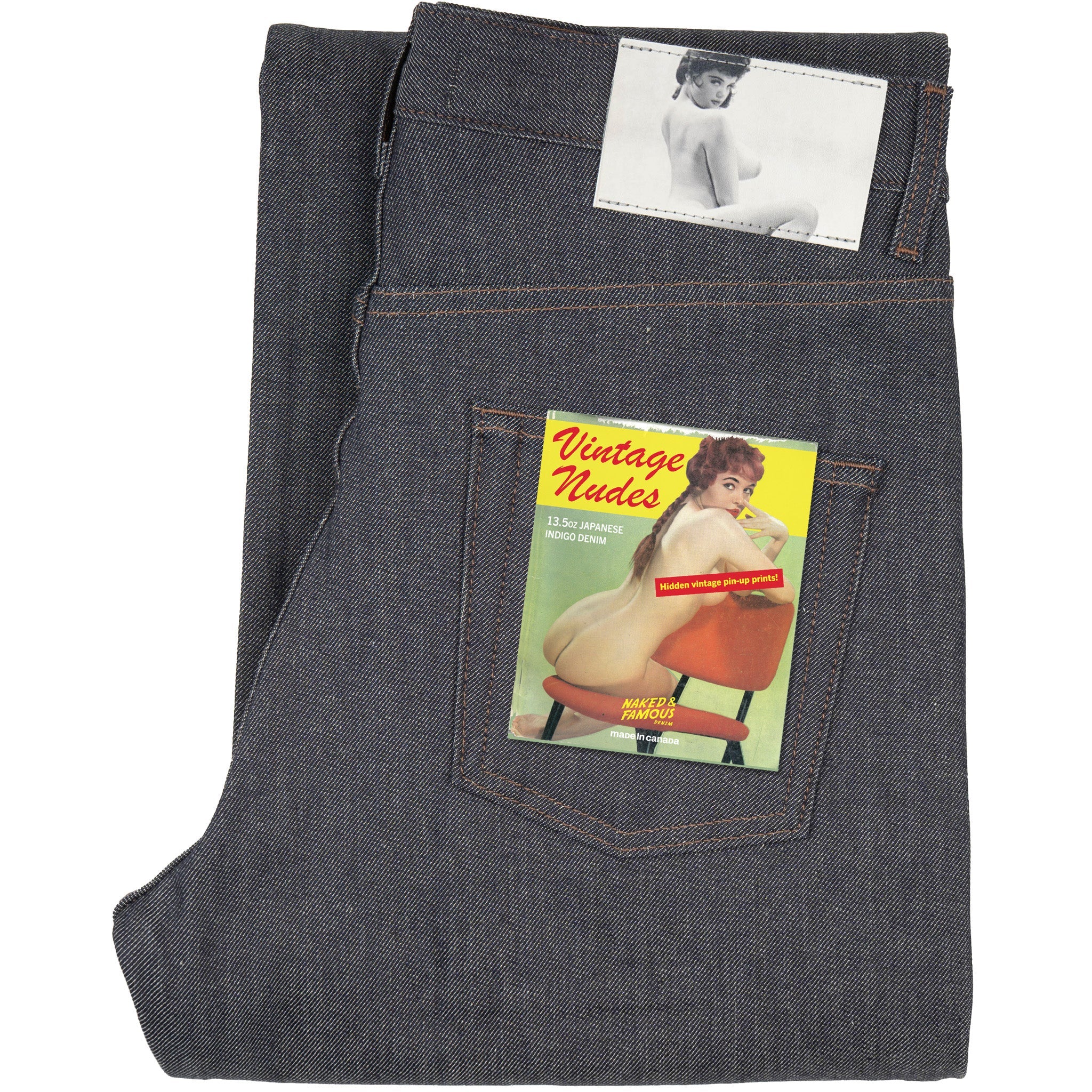 Strong Guy - Vintage Nudes Redux by Naked & Famous Denim
