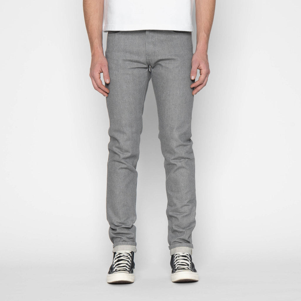 Super Guy - Heather Grey Selvedge by Naked & Famous Denim