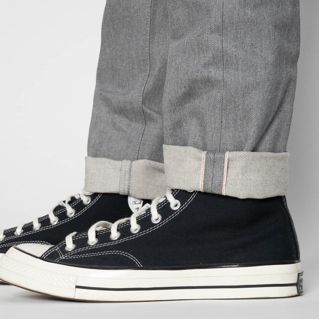 Super Guy - Heather Grey Selvedge by Naked & Famous Denim