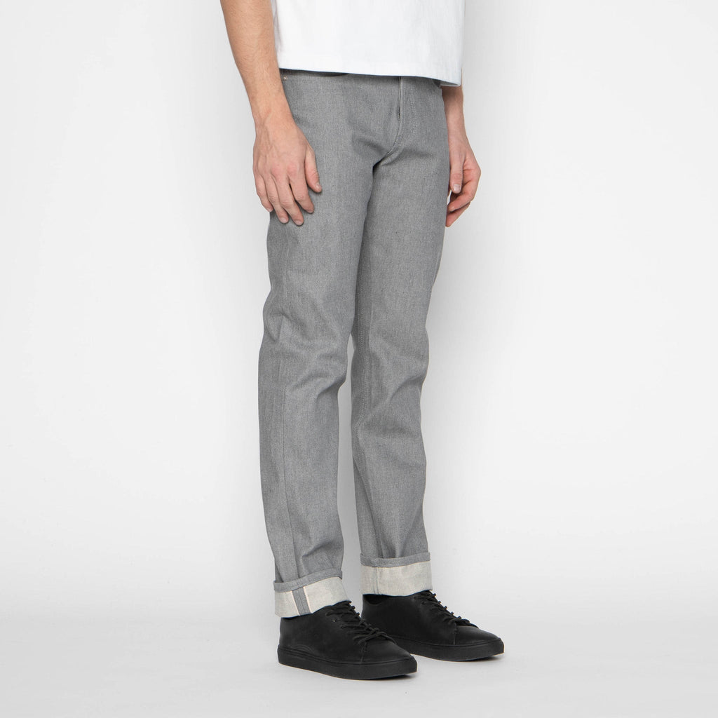 Weird Guy - Heather Grey Selvedge by Naked & Famous Denim