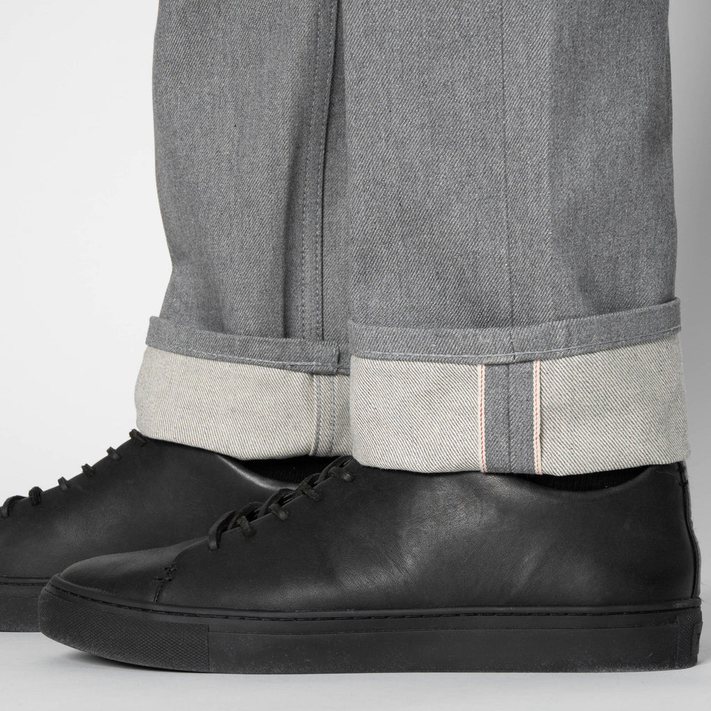 Weird Guy - Heather Grey Selvedge by Naked & Famous Denim
