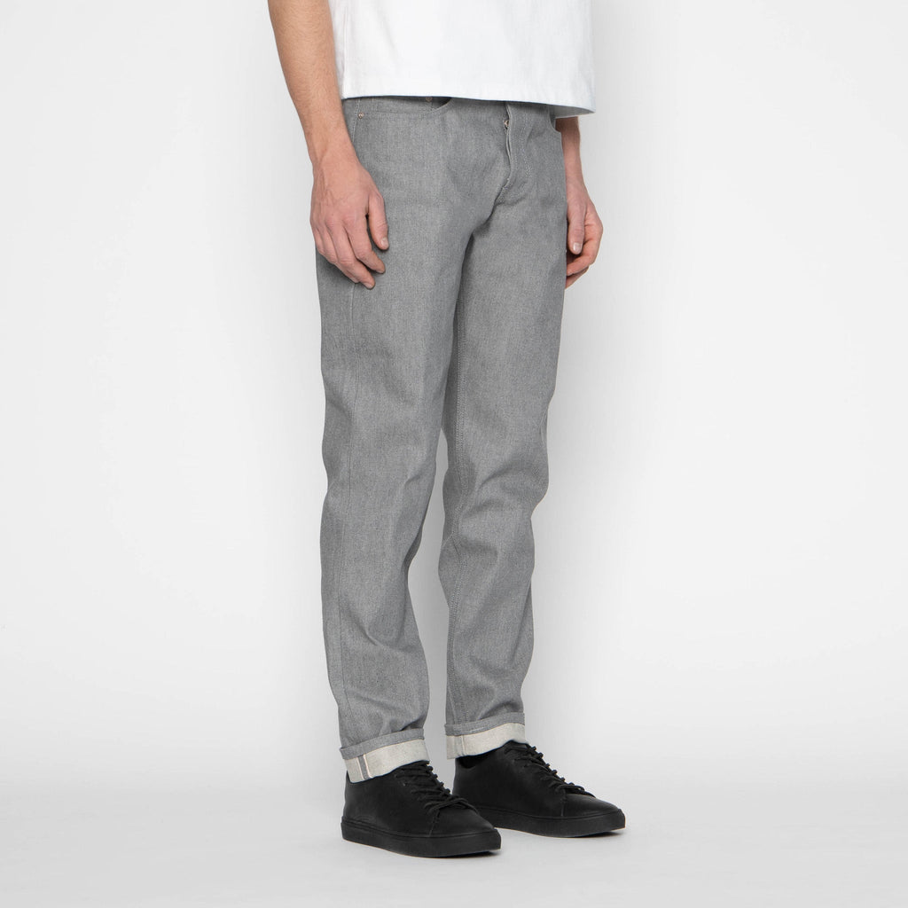 Easy Guy - Heather Grey Selvedge by Naked & Famous Denim