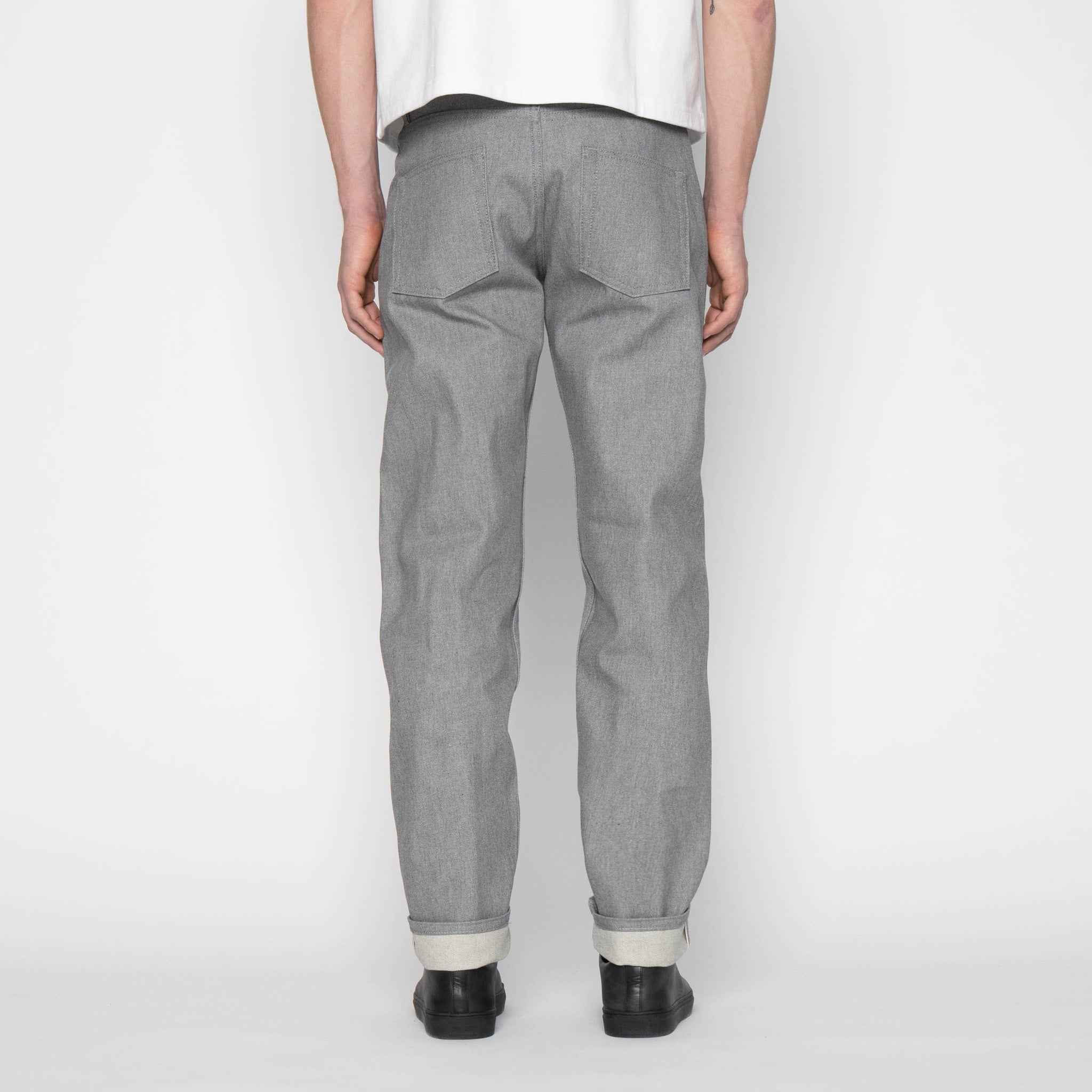 Easy Guy - Heather Grey Selvedge by Naked & Famous Denim