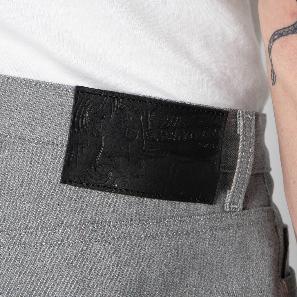Easy Guy - Heather Grey Selvedge by Naked & Famous Denim