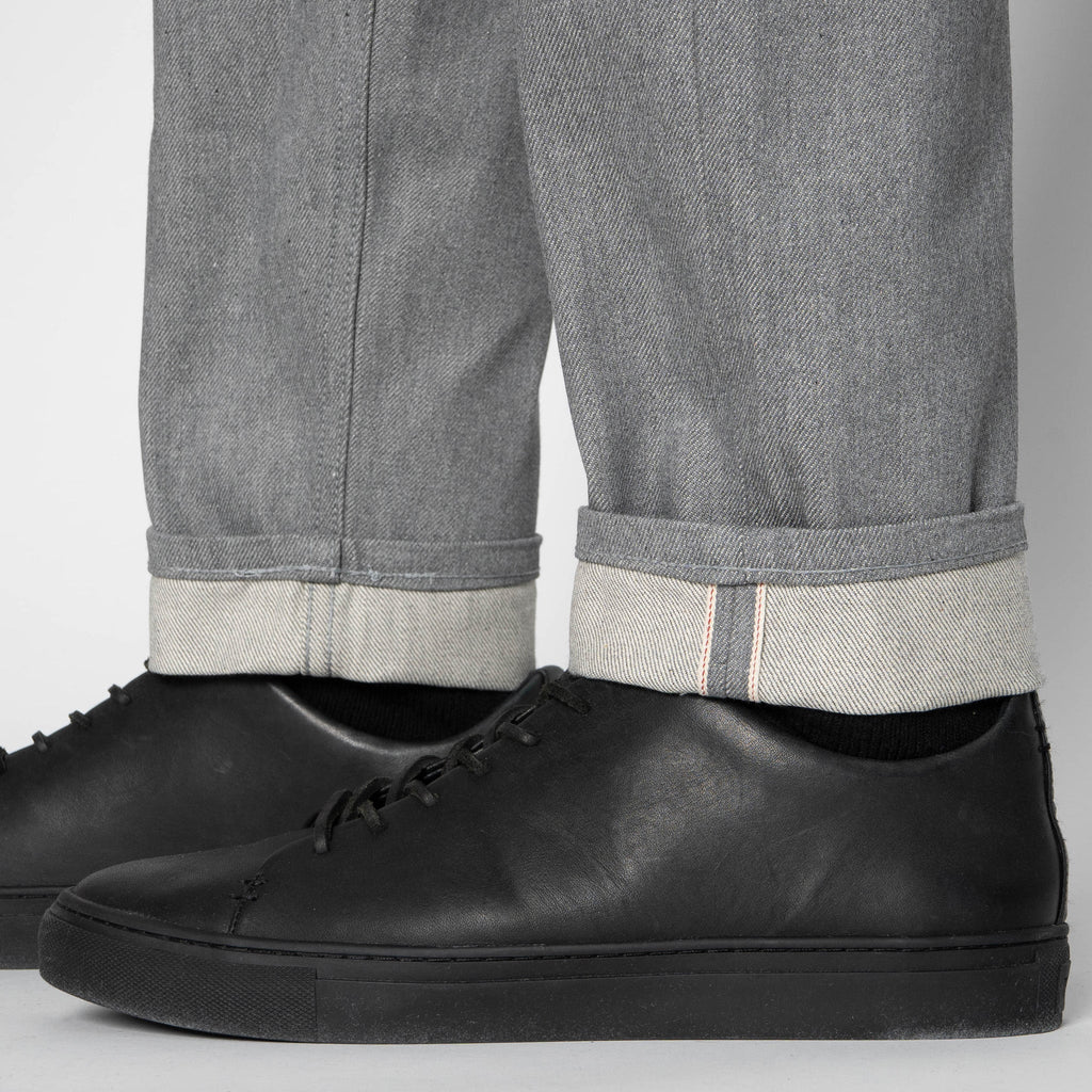 Easy Guy - Heather Grey Selvedge by Naked & Famous Denim