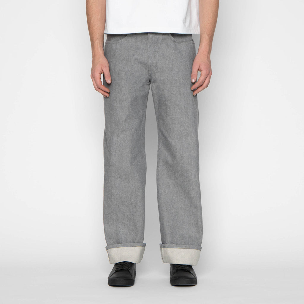 Strong Guy - Heather Grey Selvedge by Naked & Famous Denim