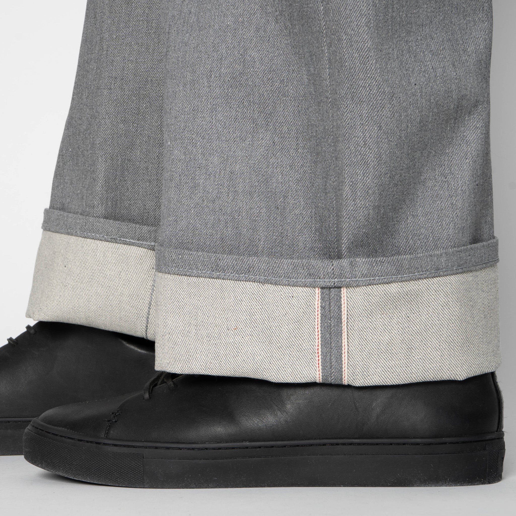 Strong Guy - Heather Grey Selvedge by Naked & Famous Denim