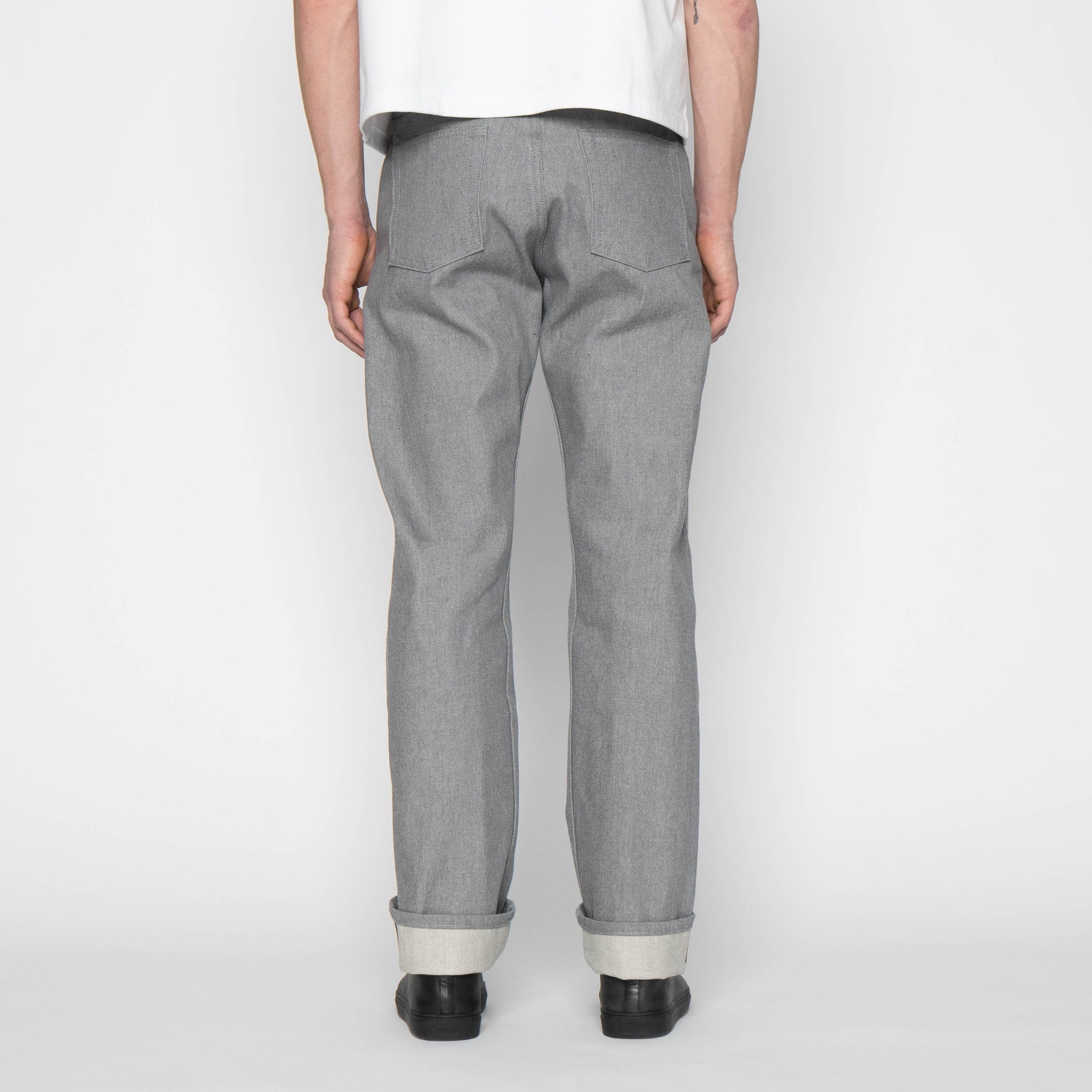 True Guy - Heather Grey Selvedge by Naked & Famous Denim