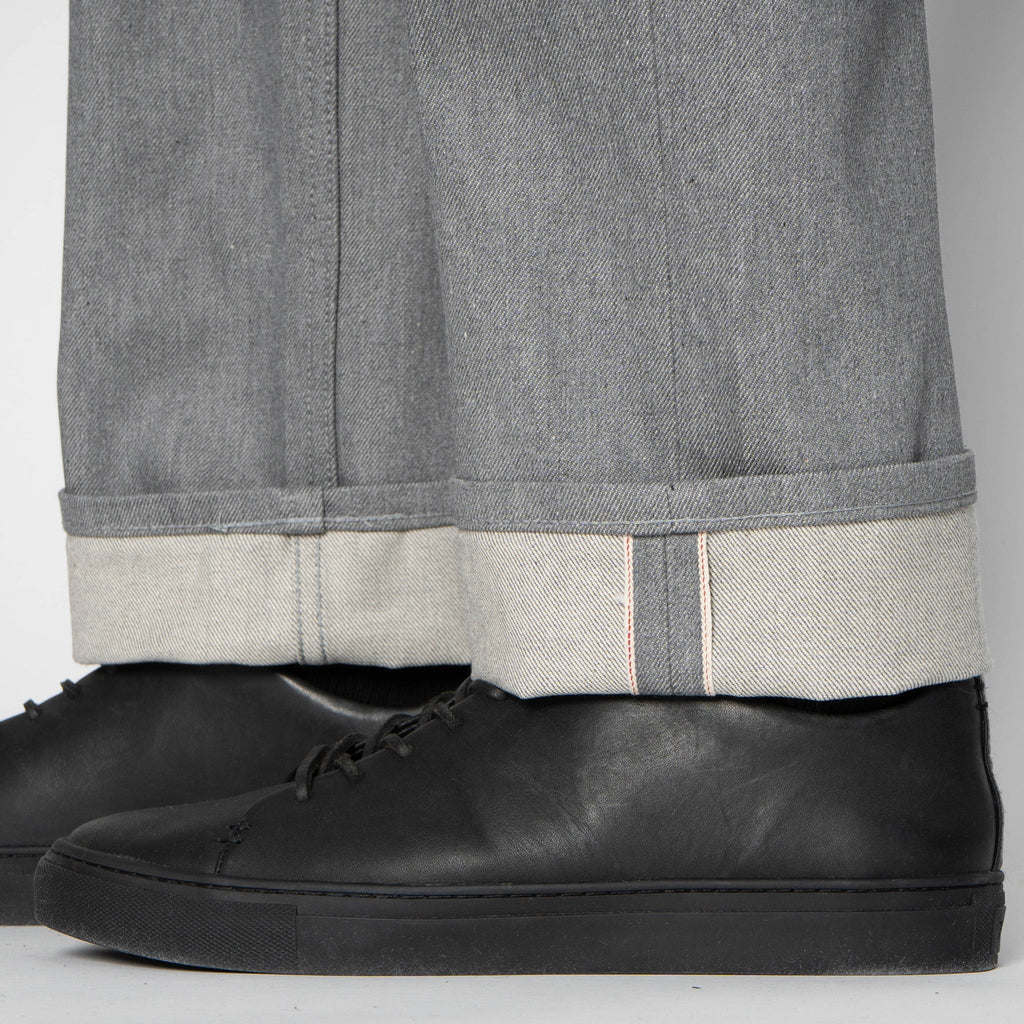 True Guy - Heather Grey Selvedge by Naked & Famous Denim