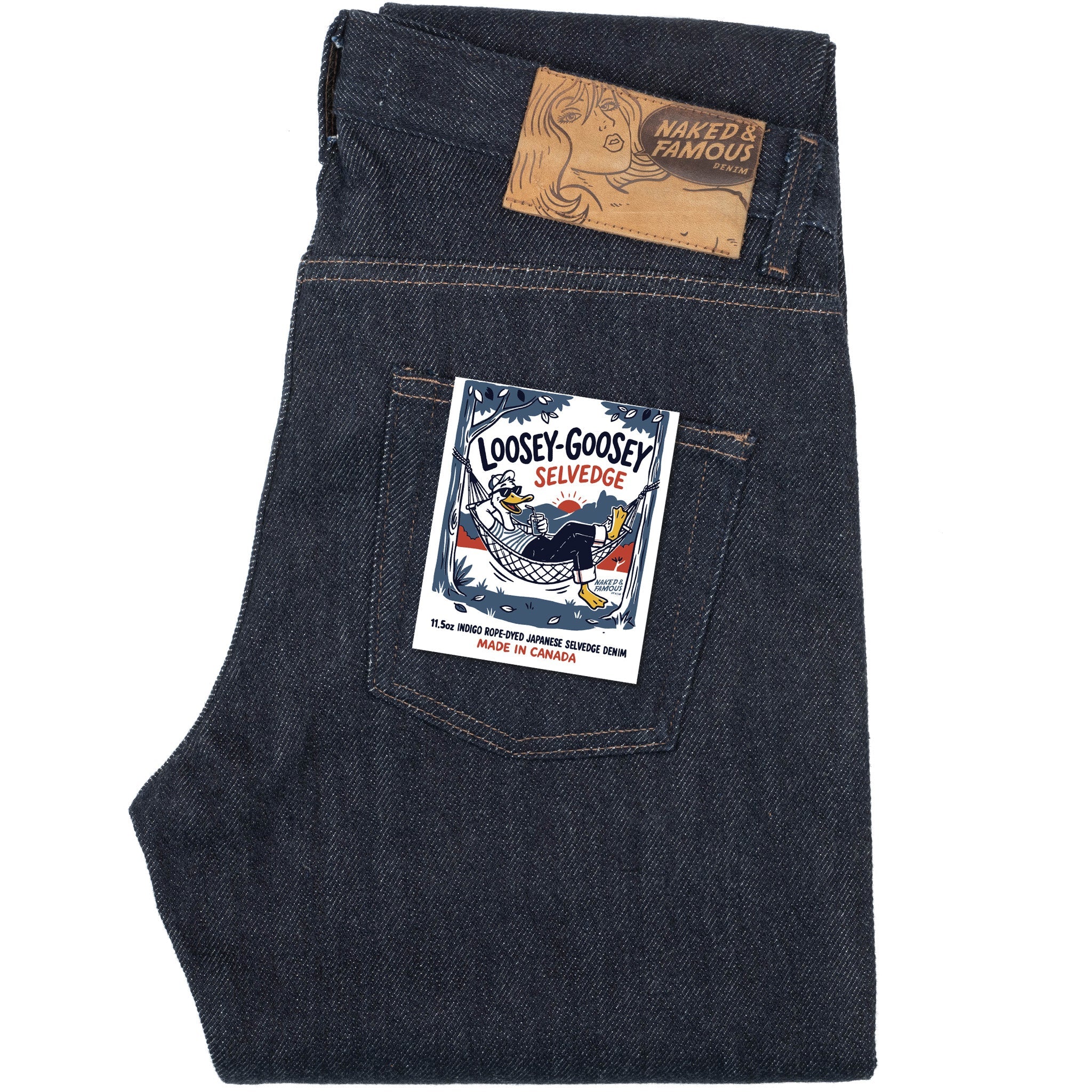 Strong Guy - Loosey-Goosey Selvedge by Naked & Famous Denim