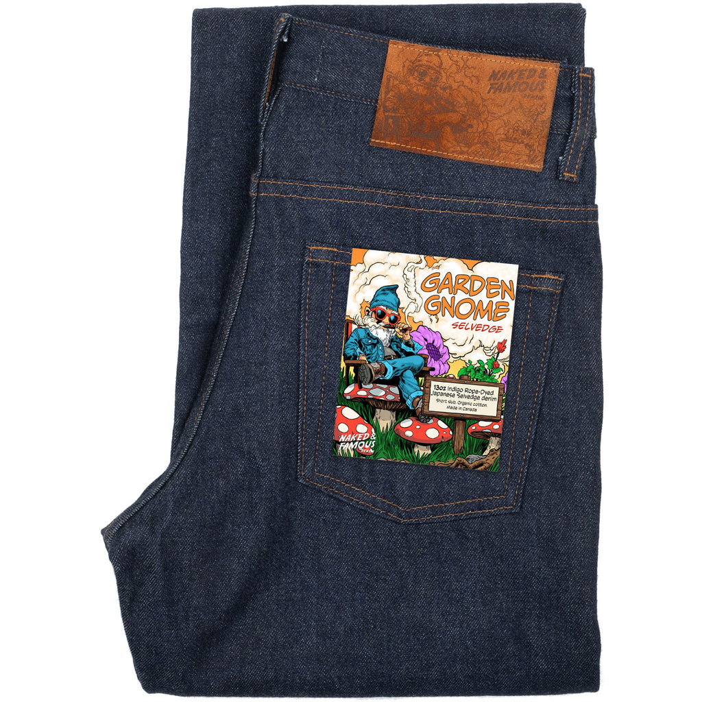 Groovy Guy - Garden Gnome Selvedge by Naked & Famous Denim