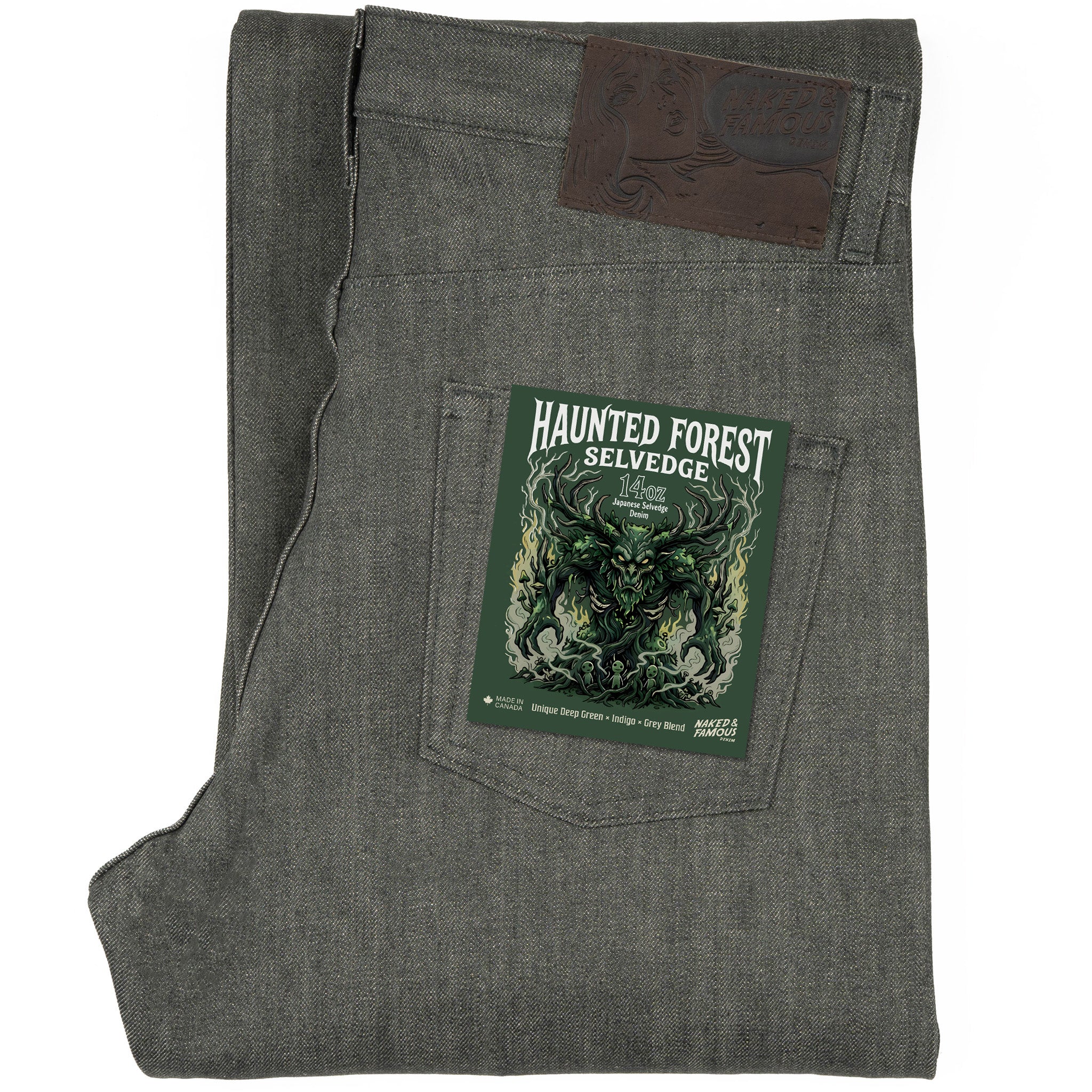 Strong Guy - Haunted Forest Selvedge by Naked & Famous Denim