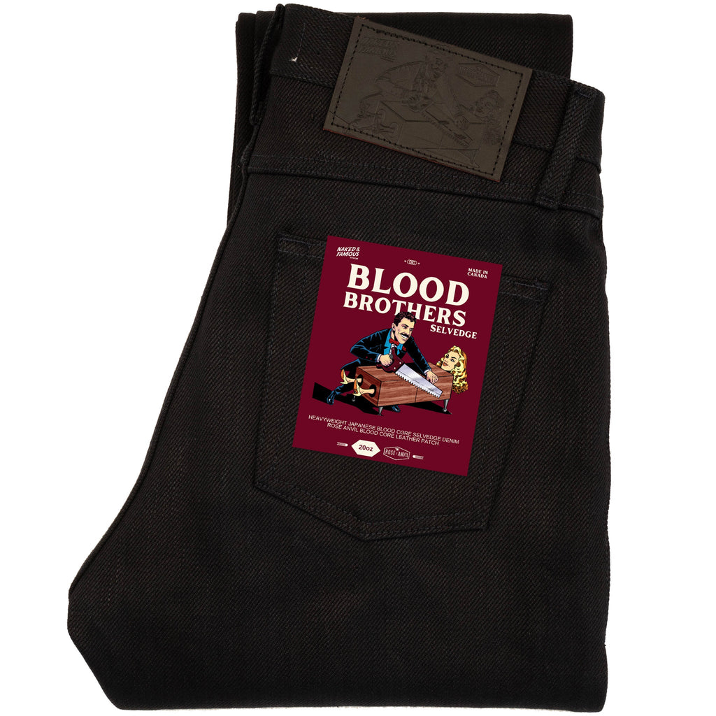 True Guy - Blood Brothers Selvedge - Indigo x Black