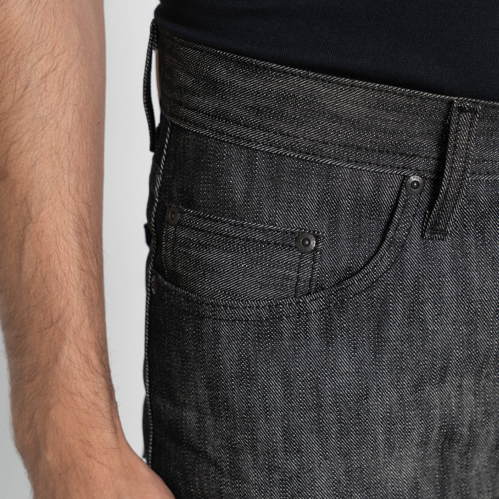 Weird Guy - Double Capsule - Black Warp / White Weft Selvedge by Naked & Famous Denim