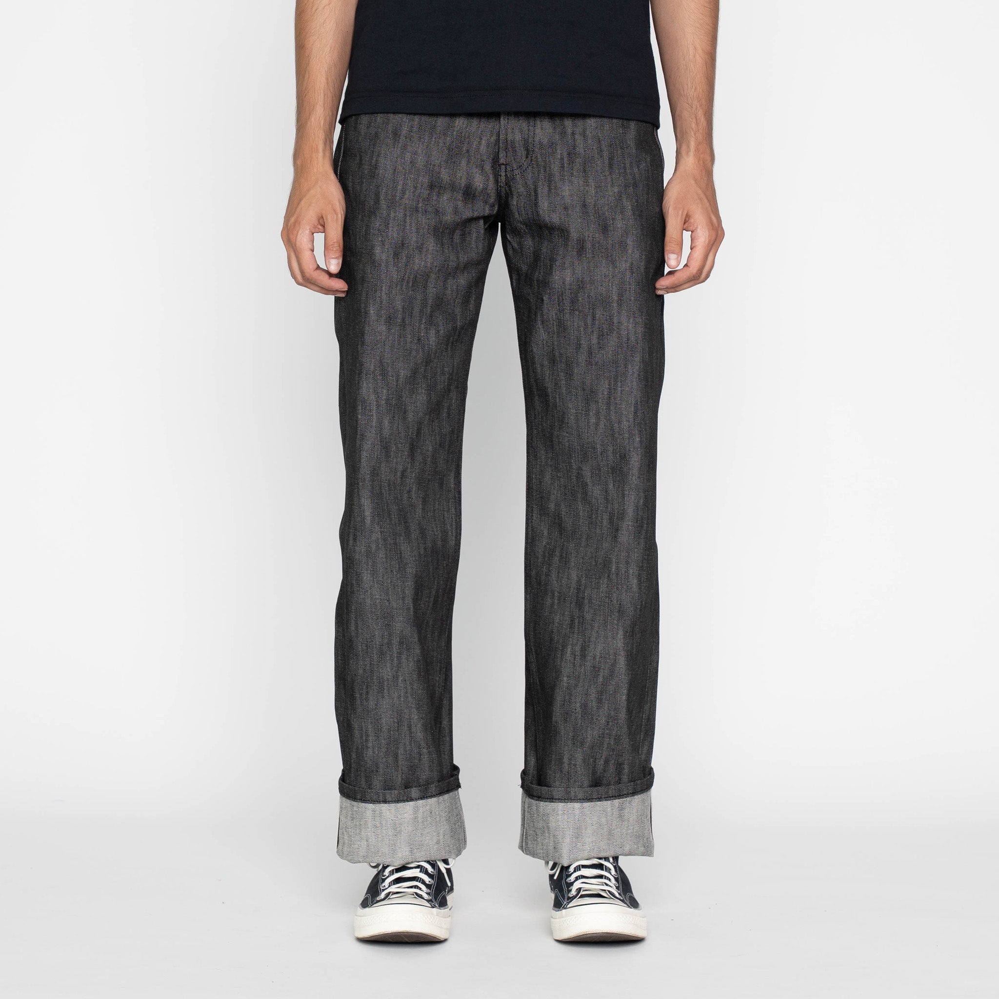 Strong Guy - Double Capsule -Black Warp / White Weft Selvedge by Naked & Famous Denim