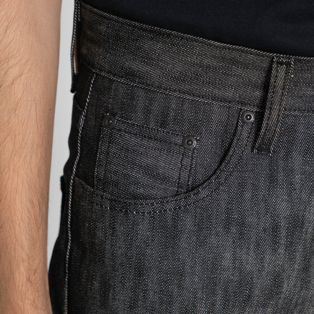 Strong Guy - Double Capsule -Black Warp / White Weft Selvedge by Naked & Famous Denim