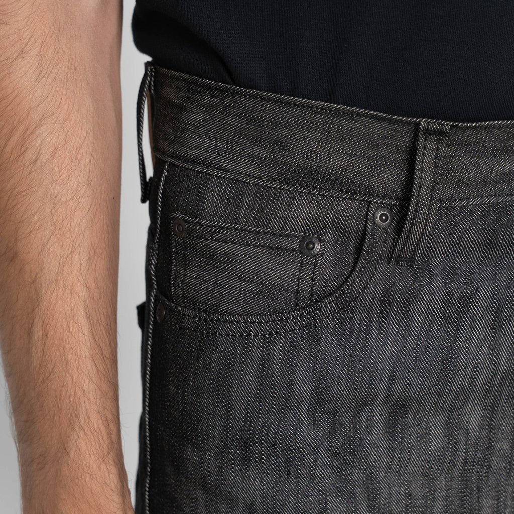 Groovy Guy - Double Capsule - Black Warp / White Weft Selvedge by Naked & Famous Denim