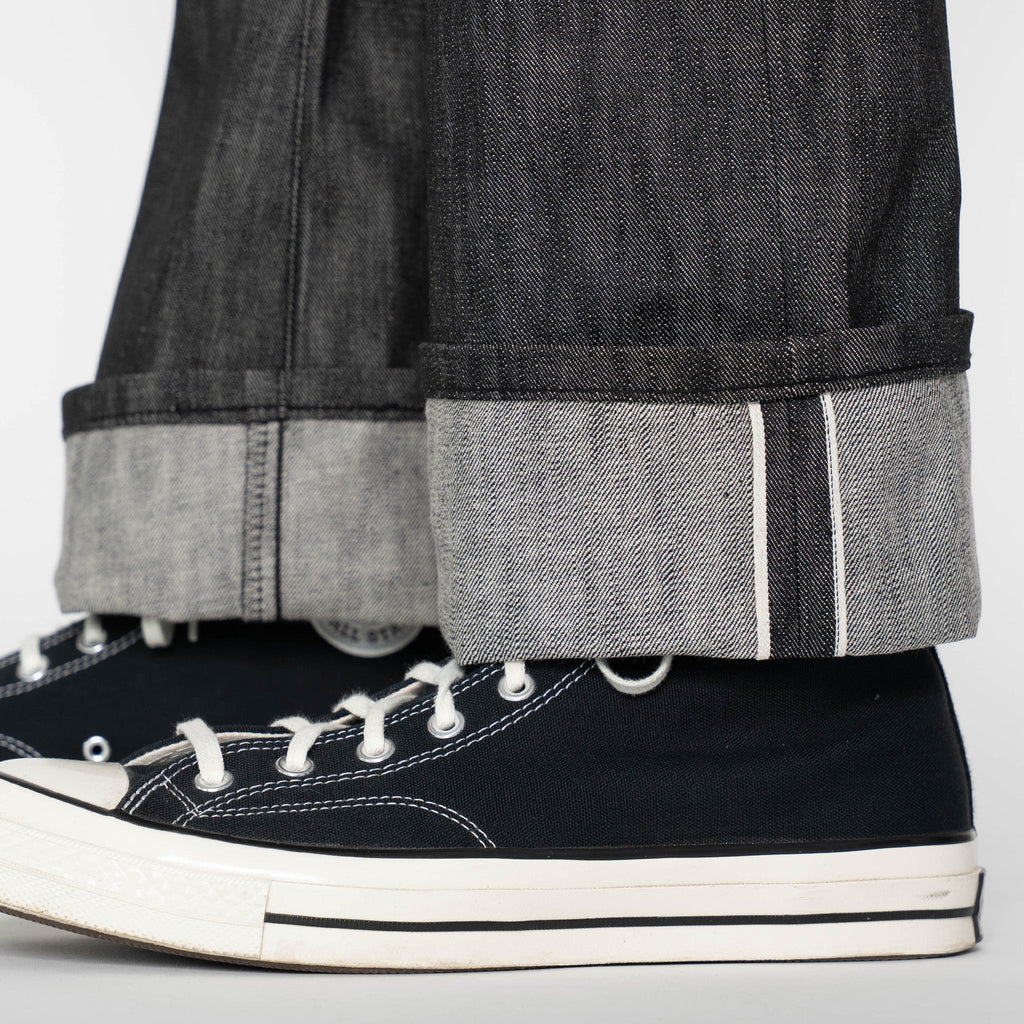 Groovy Guy - Double Capsule - Black Warp / White Weft Selvedge by Naked & Famous Denim