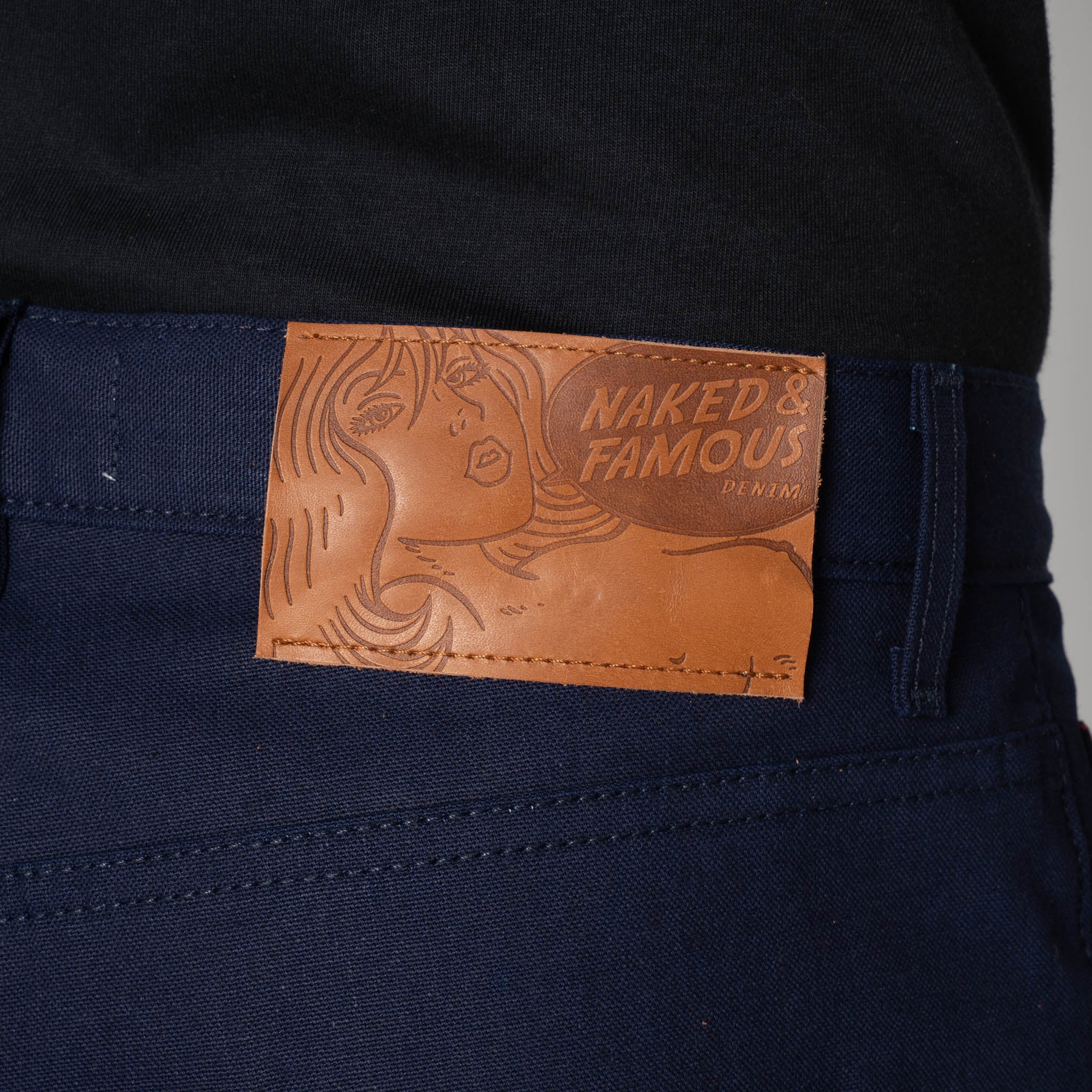 Strong Guy - Indigo Duck Canvas Selvedge