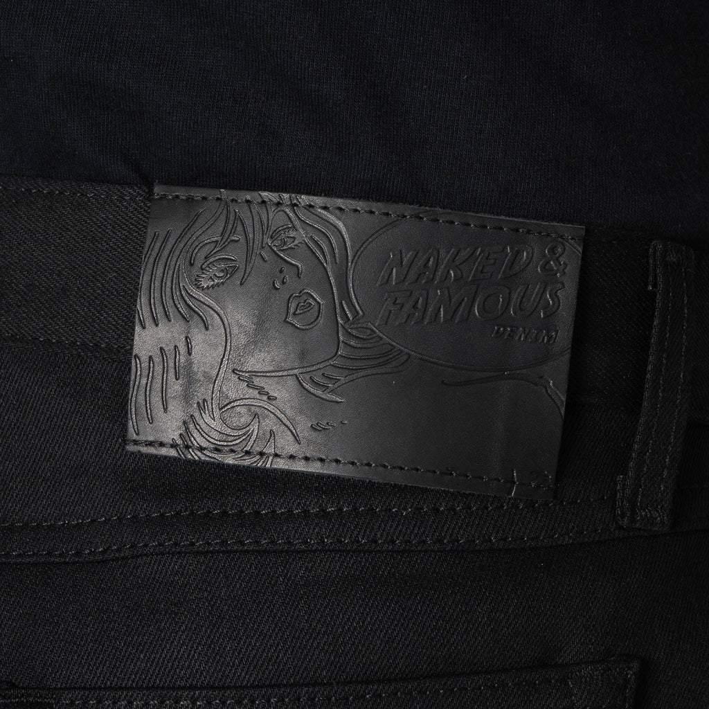 True Guy - Black Cobra Stretch Selvedge by Naked & Famous Denim