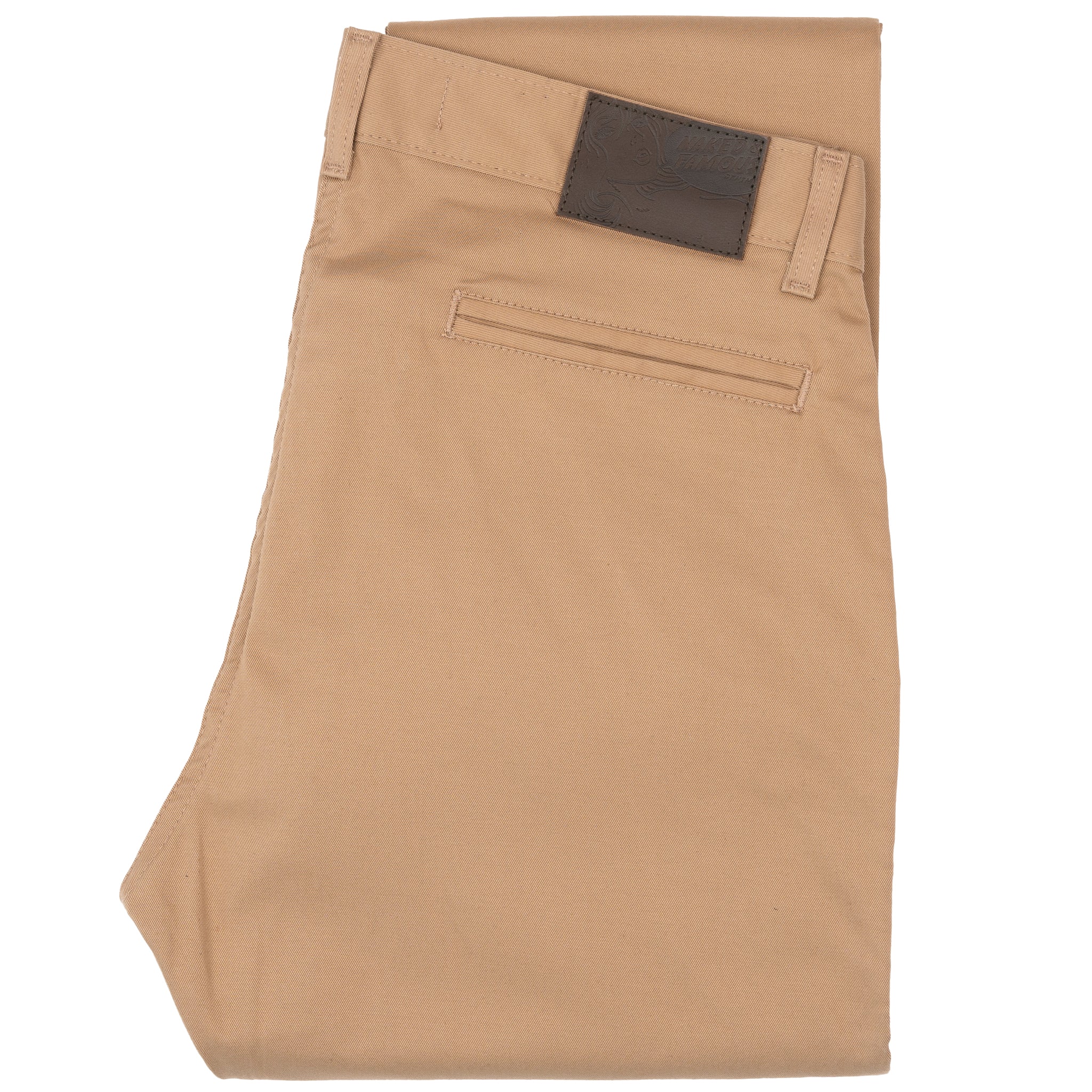 Straight Chino - Beige Stretch Twill by Naked & Famous Denim