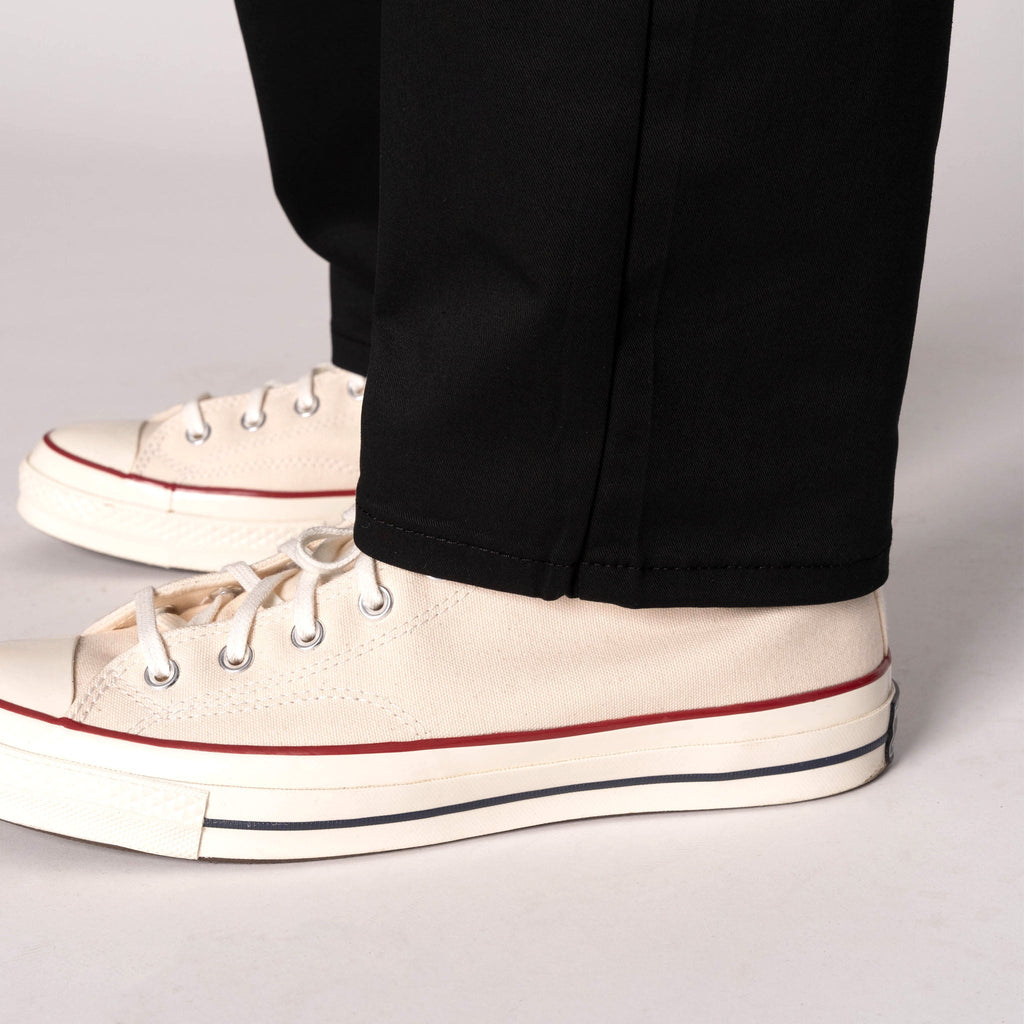 Straight Chino - Black Stretch Twill by Naked & Famous Denim