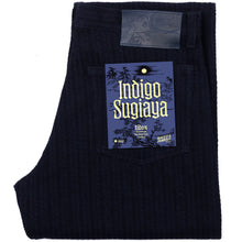 Load image into Gallery viewer, Pleated Trouser - Indigo Sugiaya - Indigo by Naked &amp; Famous Denim
